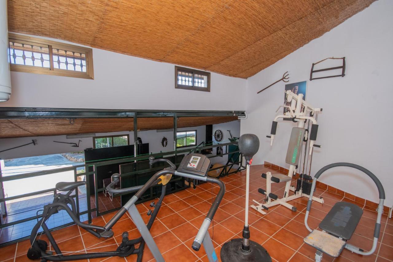 Tu Villa Rural Cortijo Los Cantos 7 Dormitorios Piscina Privada 알하우린엘그란데 외부 사진